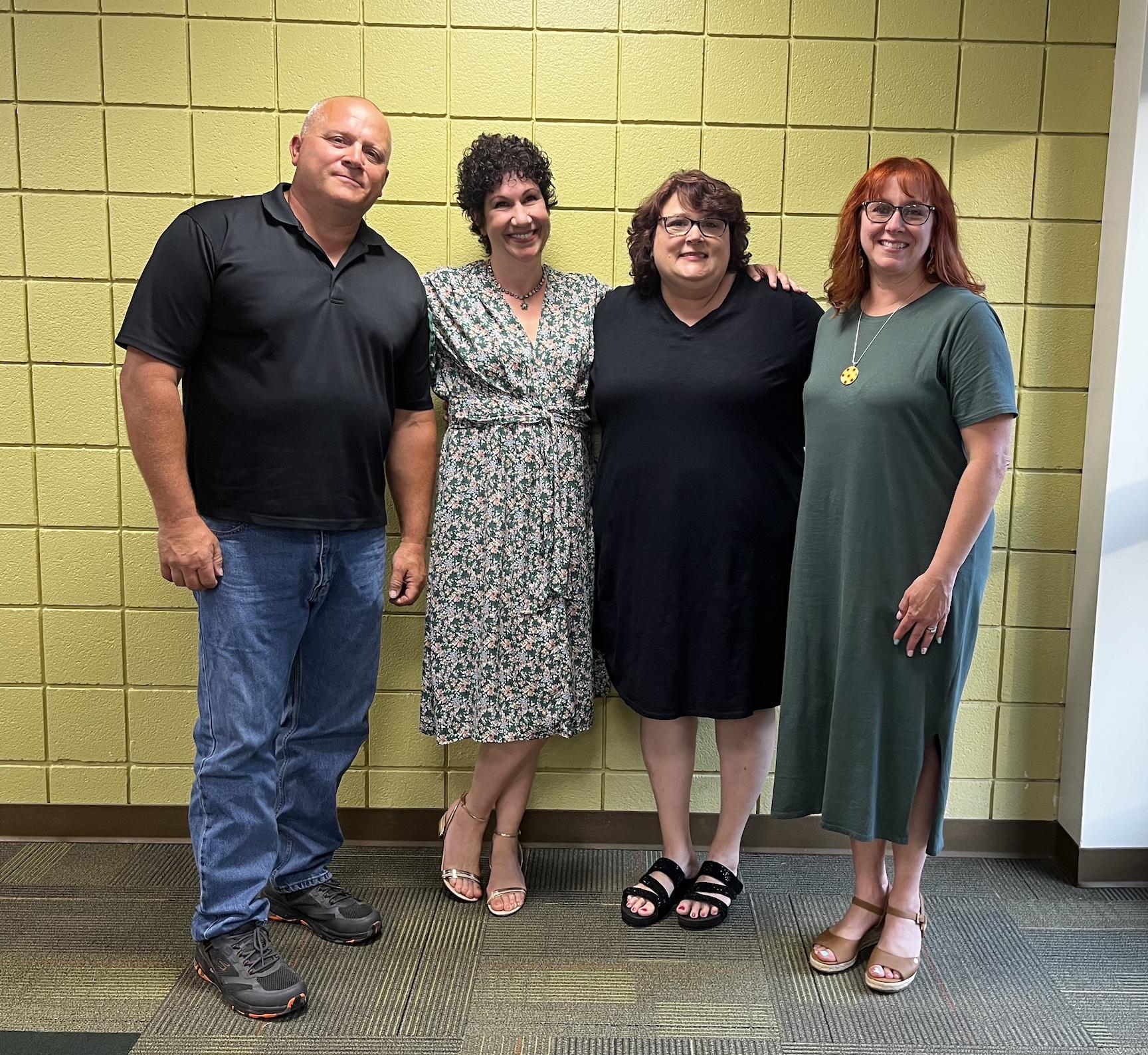 Mr. Crovak, Mrs. Inglese, Mrs. Kelly-Garris and Mrs. Skoretz attended the June 13, 2022 school board meeting